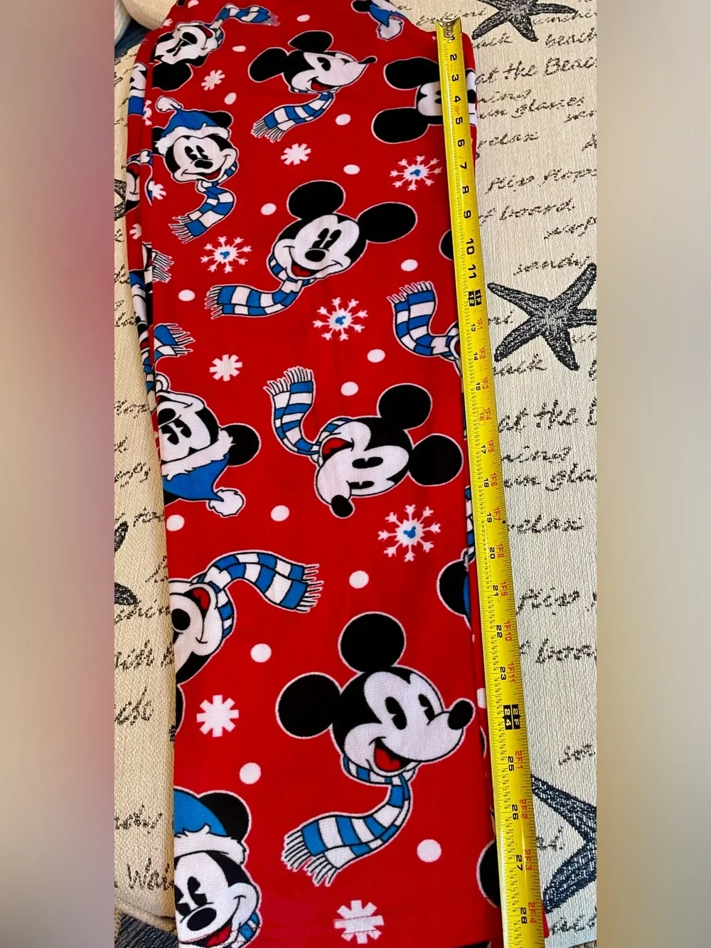 Disney Mickey Mouse Christmas Pajama Pants – Women’s Medium - Picture 5 of 9